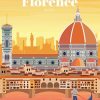 Florence Italy Poster Diamond Paintings