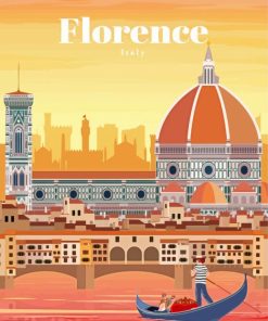 Florence Italy Poster Diamond Paintings