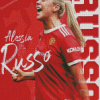 Foootball Player Alessia Russo Diamond Paintings