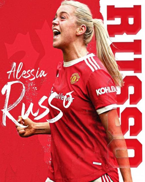 Foootball Player Alessia Russo Diamond Paintings