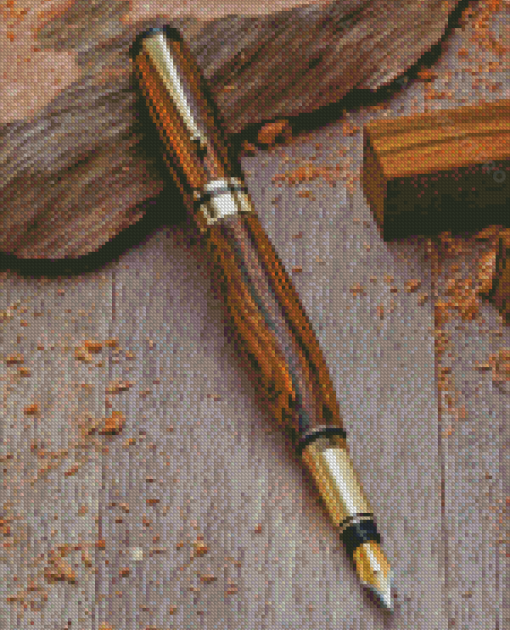 Fountain Pen Diamond Paintings