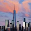 Freedom Tower At Sunset Diamond Paintings