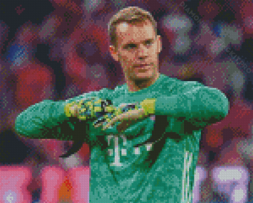 Goalkeeper Manuel Neuer Diamond Paintings