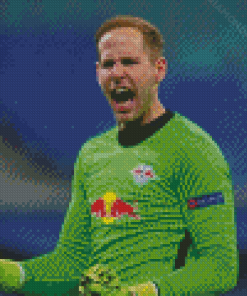 Goalkeeper Peter Gulacsi Diamond Paintings