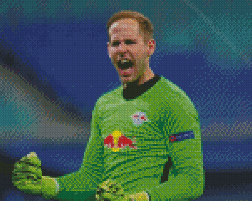 Goalkeeper Peter Gulacsi Diamond Paintings