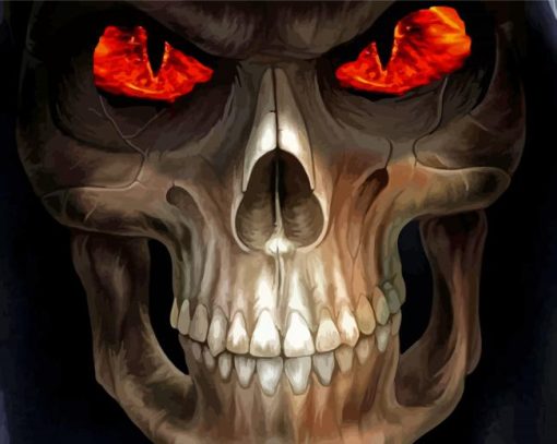 Grim Reaper Skull Art Diamond Paintings