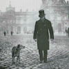 Gustave Caillebotte Walking With His Dog Diamond Paintings