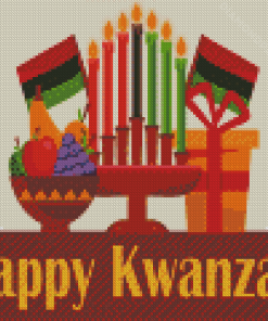 Happy Kwanzaa Diamond Paintings