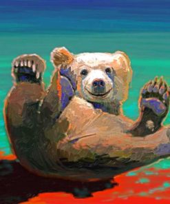 Happy Bear Diamond Paintings