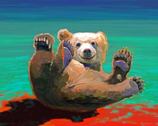 Happy Bear Diamond Paintings