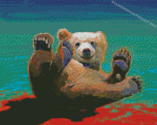 Happy Bear Diamond Paintings