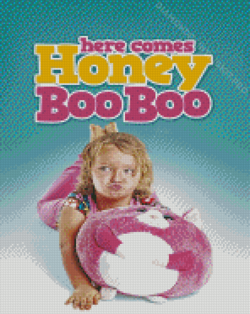 Here Comes Honey Boo Boo Poster Diamond Paintings