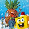 Its A SpongeBob Christmas Cartoon Diamond Paintings