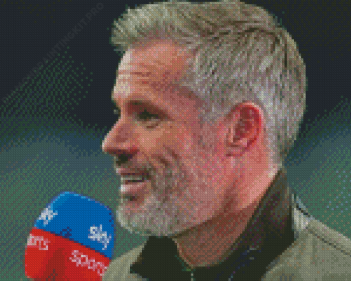 Jamie Carragher Smiling Diamond Paintings