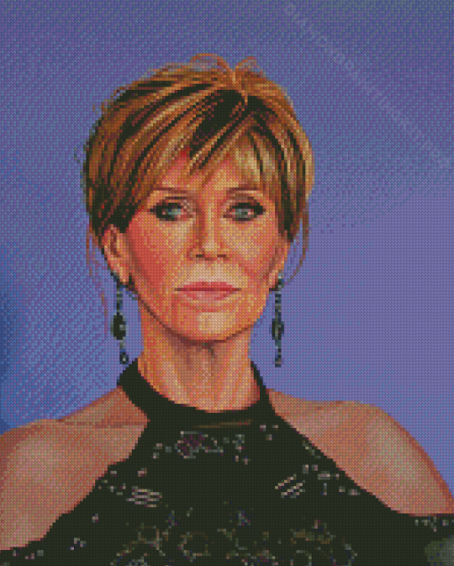 Jane Fonda Art Diamond Paintings