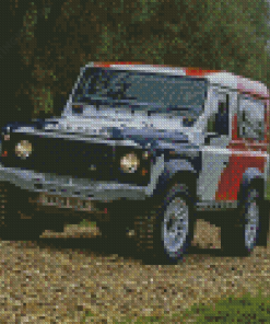 Land Rover Defender Diamond Paintings