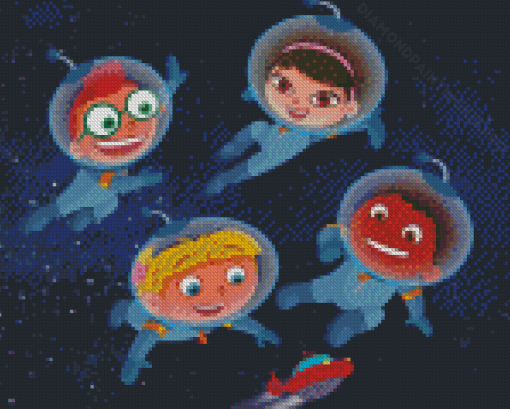 Little Einsteins Disney Astronauts Diamond Paintings