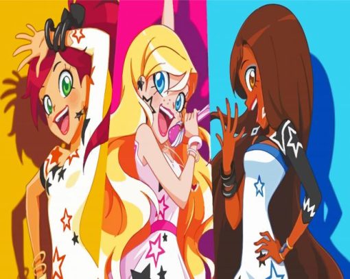 Lolirock Girls Characters Diamond Paintings