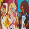 Lolirock Girls Characters Diamond Paintings