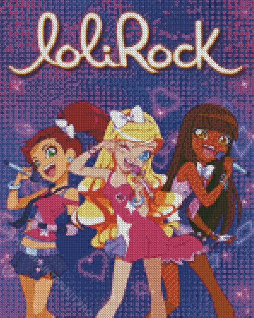 Lolirock Series Poster Diamond Paintings