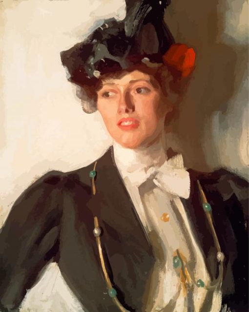 Martha Dana By Anders Zorn Diamond Paintings