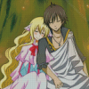 Mavis And Zeref Anime Diamond Paintings