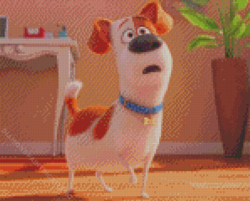 Max From The Secret Life Of Pets Diamond Paintings