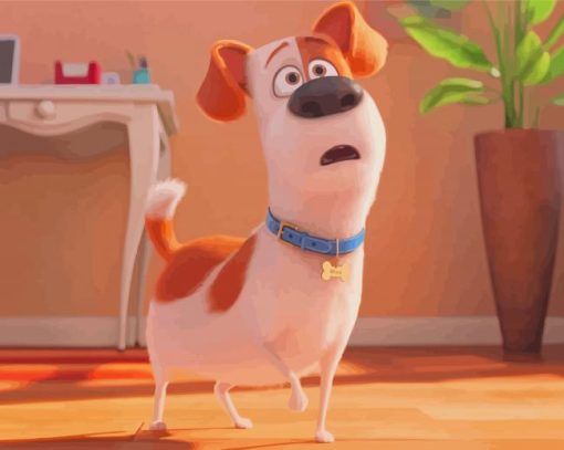 Max From The Secret Life Of Pets Diamond Paintings