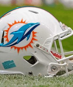 Miami Dolphins Helmet Diamond Paintings