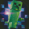 Minecraft Creeper Character Diamond Paintings