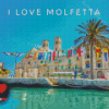 Molfetta Italy Poster Diamond Paintings