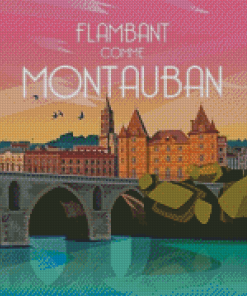 Montauban France Poster Diamond Paintings