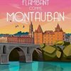 Montauban France Poster Diamond Paintings