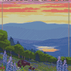 Moosehead Lake Maine Poster Diamond Paintings