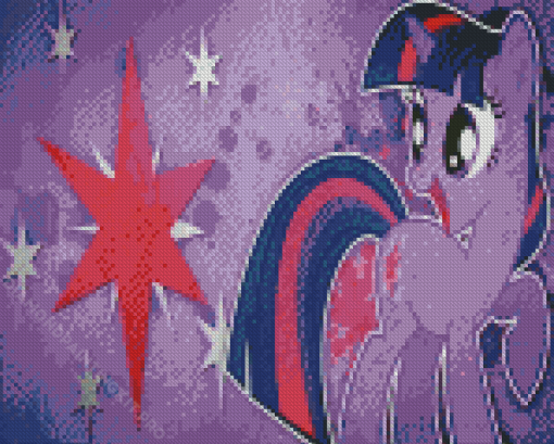 My Little Pony Twilight Sparkle Diamond Paintings