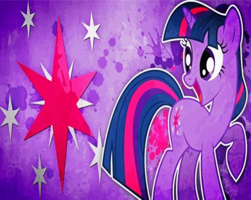 My Little Pony Twilight Sparkle Diamond Paintings