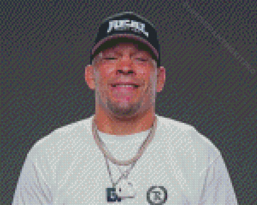 Nate Diaz Mixed Martial Diamond Paintings