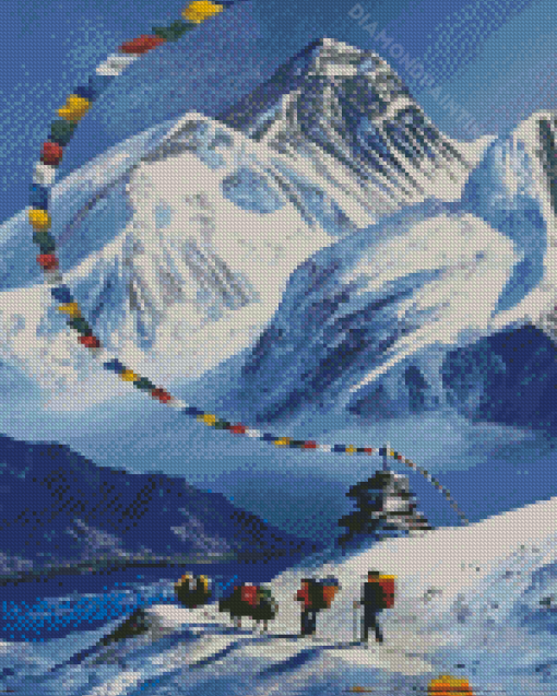 Nepal Everest Base Camp Diamond Paintings