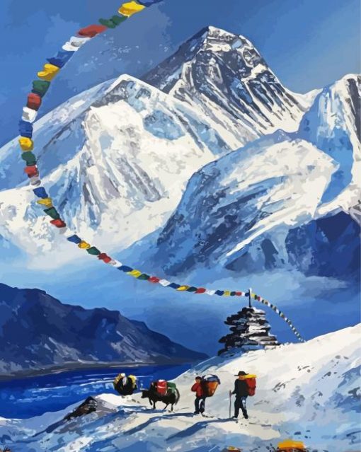 Nepal Everest Base Camp Diamond Paintings