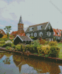 Netherlands Volendam Town Diamond Paintings