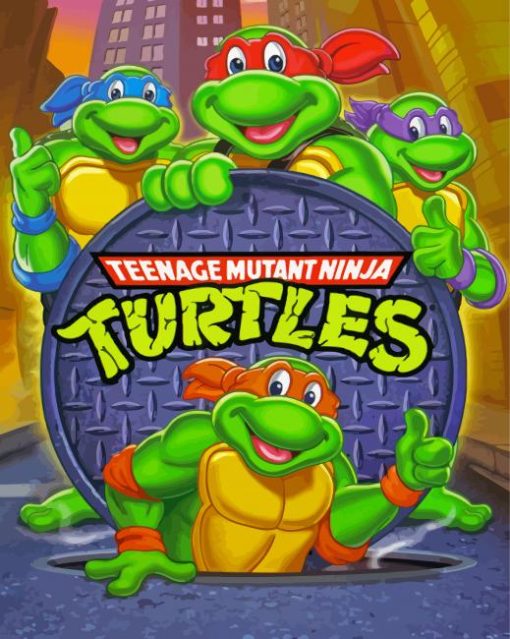 Ninja Turtles Teenage Mutant Diamond Paintings