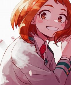 Ochako Uraraka Anime Character Art Diamond Paintings