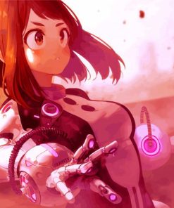 Ochako Uraraka Character Diamond Paintings