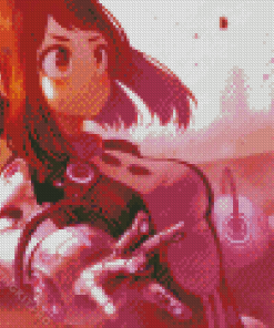 Ochako Uraraka Character Diamond Paintings