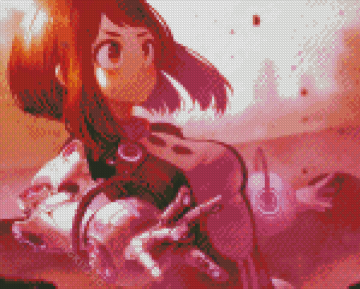 Ochako Uraraka Character Diamond Paintings