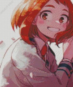 Ochako Uraraka Anime Character Art Diamond Paintings