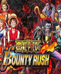 One Piece Bounty Rush Game Poster Diamond Paintings