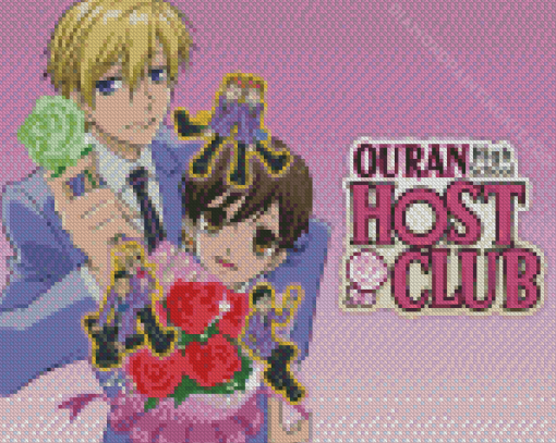 Ouran Host Club Anime Poster Diamond Paintings