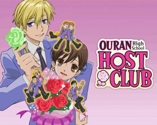 Ouran Host Club Anime Poster Diamond Paintings