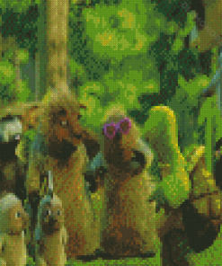 Over The Hedge Characters Diamond Paintings